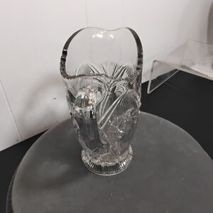 Elegant Clear EAPG Press Glass Pitcher